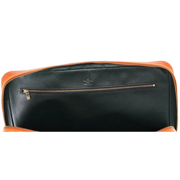 Louis Vuitton Porte Documents Voyage Business Bag M54473 Light Brown Epi - Picture 10 of 11